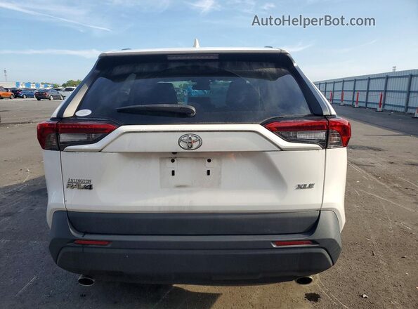 2T3W1RFVXMC093238 2021 TOYOTA RAV4 White Vista trasera