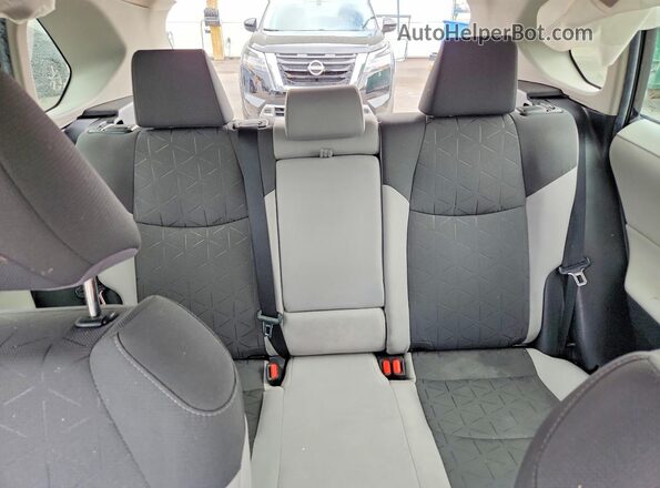 2T3W1RFVXMW106794 2021 TOYOTA RAV4 Black Widok tylnych siedzeń