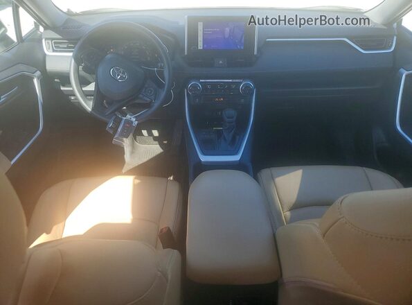 2T3W1RFVXSC311336 2025 TOYOTA RAV4 White წინა პანელის ხედი