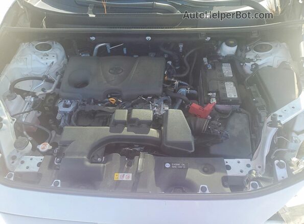 2T3W1RFVXSC311336 2025 TOYOTA RAV4 White ძრავის განყოფილების ხედი