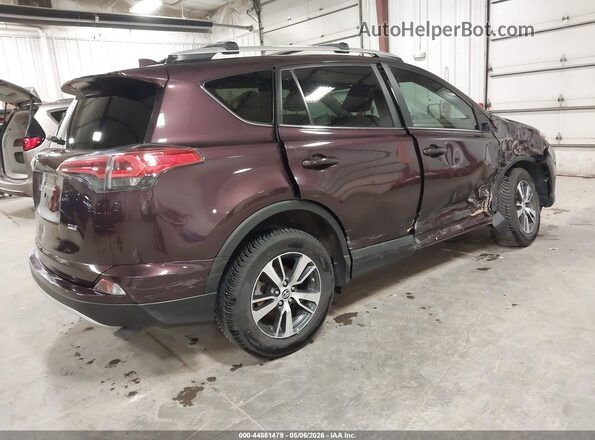 2T3WFREV0GW290991 2016 TOYOTA LE Purple Rear right