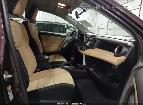 2T3WFREV0GW290991 2016 TOYOTA LE Purple Front interior view