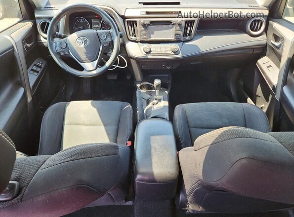 2T3WFREV3JW412315 2018 TOYOTA RAV4 Black Dashboard view
