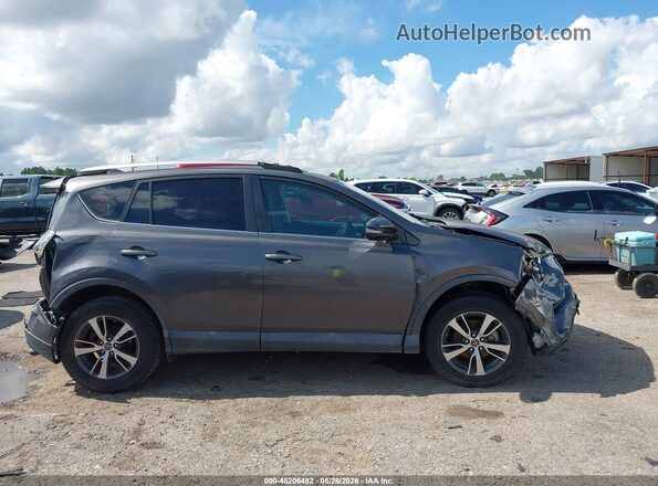 2T3WFREV5JW433151 2018 TOYOTA RAV4 Gray Սարքավորումների վահանակի տեսք