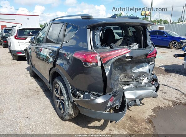 2T3WFREV5JW433151 2018 TOYOTA RAV4 Gray Դիմացի տեսք