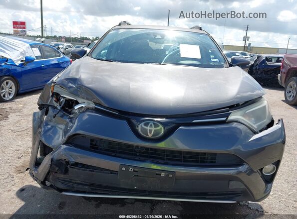 2T3WFREV5JW433151 2018 TOYOTA RAV4 Gray Առջևի վահանակի տեսք