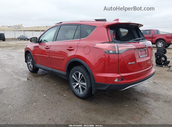 2T3WFREV6GW286900 2016 TOYOTA RAV4 Red Հետևի ձախ