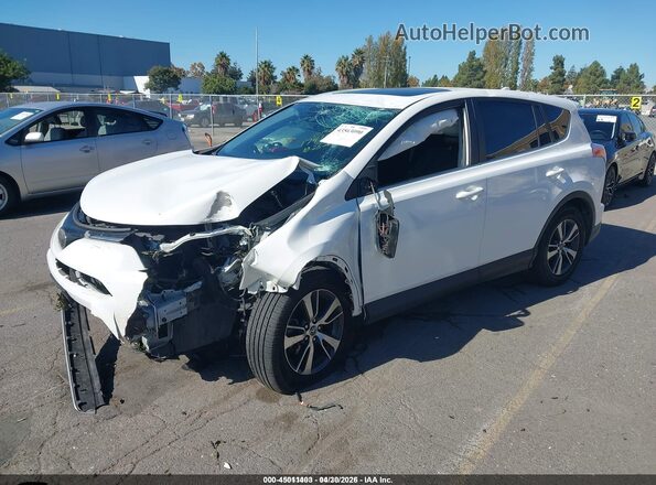 2T3WFREV6JW476848 2018 TOYOTA LE White Առջևի ձախ երեք քառորդ տեսարան