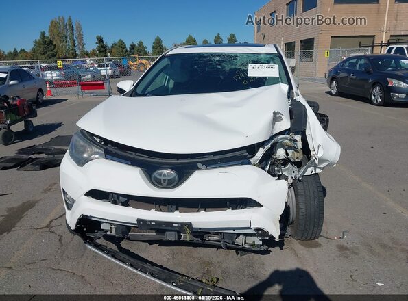 2T3WFREV6JW476848 2018 TOYOTA LE White Առջևի վահանակի տեսք
