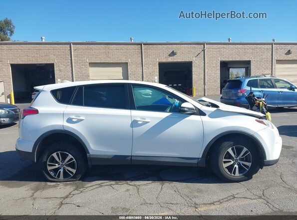 2T3WFREV6JW476848 2018 TOYOTA LE White Սարքավորումների վահանակի տեսք