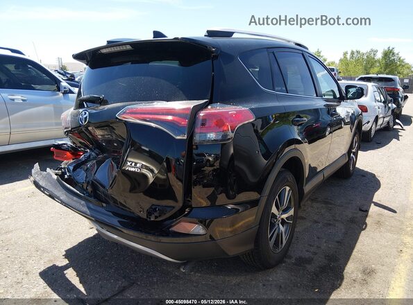 2T3WFREV7JW441297 2018 TOYOTA LE Черный Задняя правая четверть