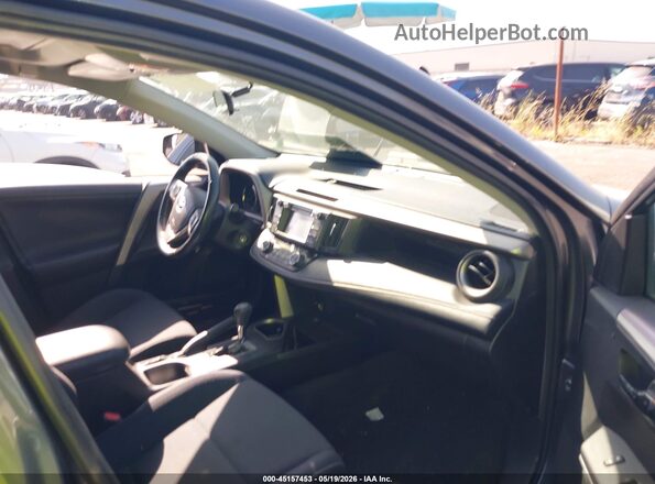 2T3WFREV8GW242526 2016 TOYOTA RAV4 Gray Widok wnętrza z przodu