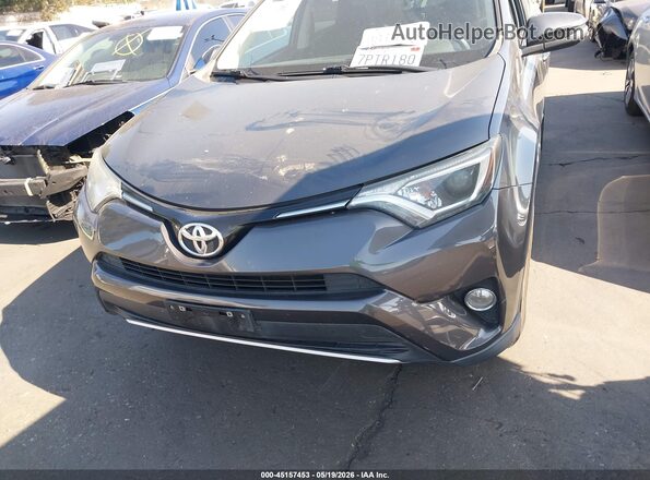 2T3WFREV8GW242526 2016 TOYOTA RAV4 Gray Widok wnętrza z tyłu