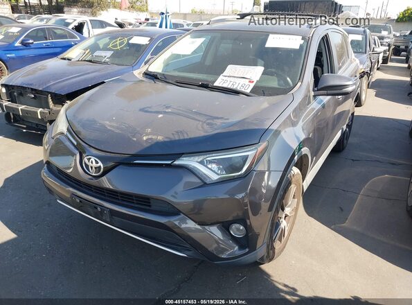 2T3WFREV8GW242526 2016 TOYOTA RAV4 Gray Przód lewy