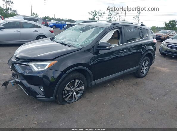 2T3WFREV8JW469948 2018 TOYOTA RAV4 Black Передня ліва чверть