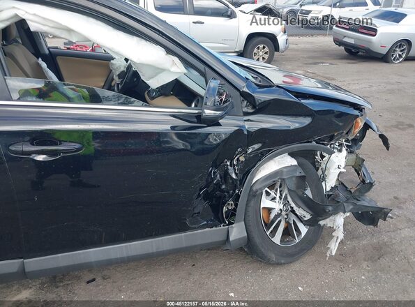 2T3WFREV8JW469948 2018 TOYOTA RAV4 Black Вид спереду