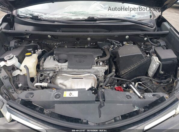 2T3WFREV8JW469948 2018 TOYOTA RAV4 Black Вид ззаду