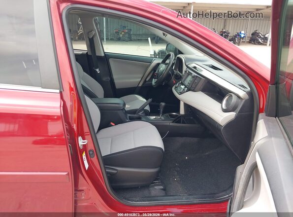 2T3WFREV9JW470736 2018 TOYOTA RAV4 Red წინა სალონის ხედი