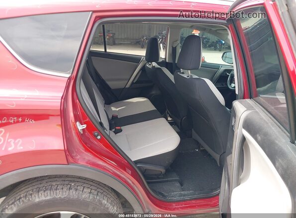 2T3WFREV9JW470736 2018 TOYOTA RAV4 Red VIN კოდის სტიკერის ხედი
