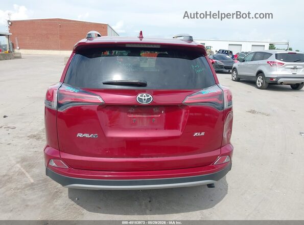 2T3WFREV9JW470736 2018 TOYOTA RAV4 Red 