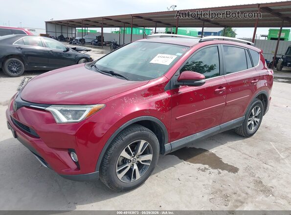 2T3WFREV9JW470736 2018 TOYOTA RAV4 Red 
