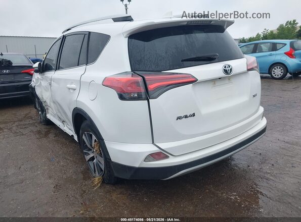 2T3WFREVXGW269405 2016 TOYOTA RAV4 White Задня ліва чверть