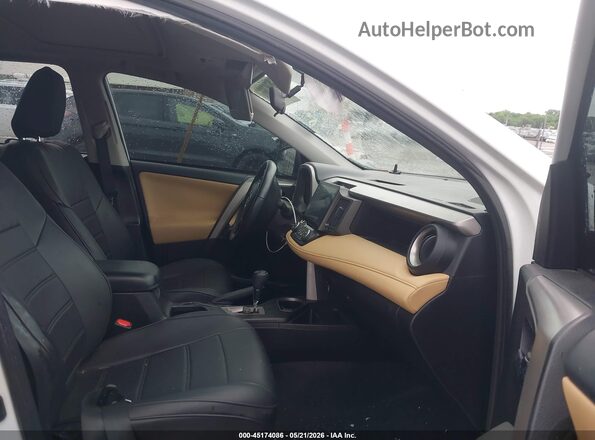 2T3WFREVXGW269405 2016 TOYOTA RAV4 White Вид салону спереду