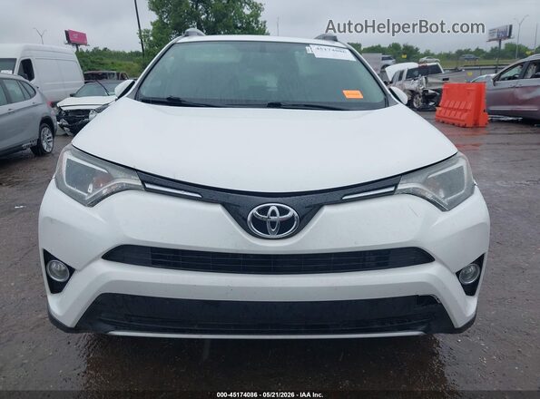 2T3WFREVXGW269405 2016 TOYOTA RAV4 White Вид щитка приладів