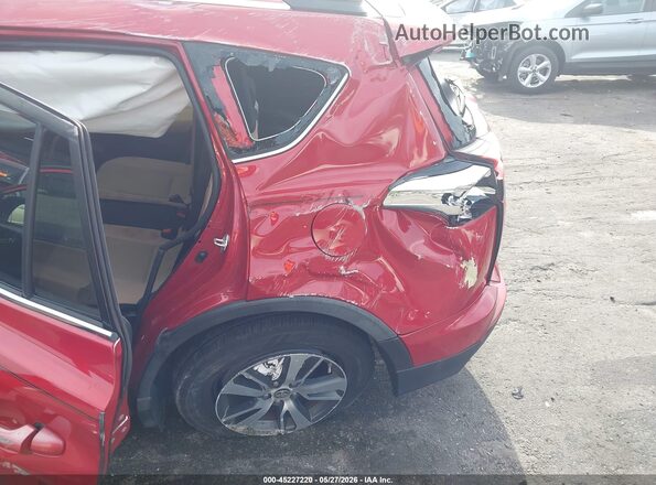 2T3WFREVXHW389397 2017 TOYOTA RAV4 Red Front view