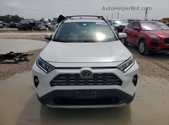 2T3Y1RFV0KW039130 2019 TOYOTA RAV4 Белый Вид спереди