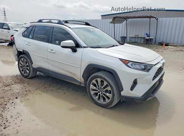2T3Y1RFV0KW039130 2019 TOYOTA RAV4 Белый Передняя правая четверть