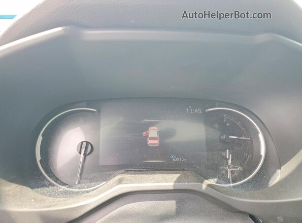 2T3Y1RFV0KW039130 2019 TOYOTA RAV4 Белый Вид щитка приборов