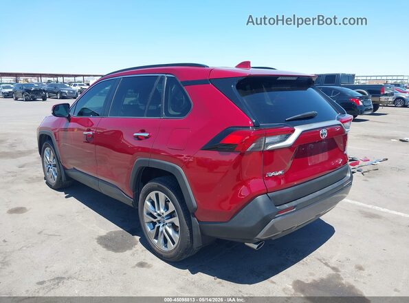 2T3Y1RFV2KC016787 2019 TOYOTA LIMITED Red Հետևի ձախ