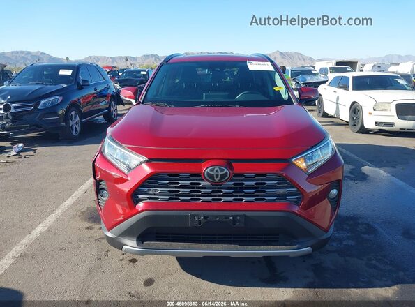 2T3Y1RFV2KC016787 2019 TOYOTA LIMITED Red Սարքավորումների վահանակի տեսք
