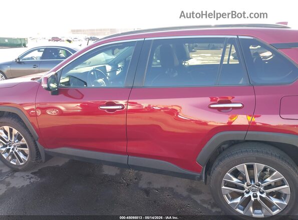 2T3Y1RFV2KC016787 2019 TOYOTA LIMITED Red Սալոնի 360 աստիճան տեսք