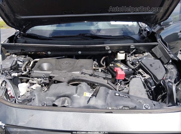 2T3Y1RFV4MC137128 2021 TOYOTA RAV4 Gray Rear view