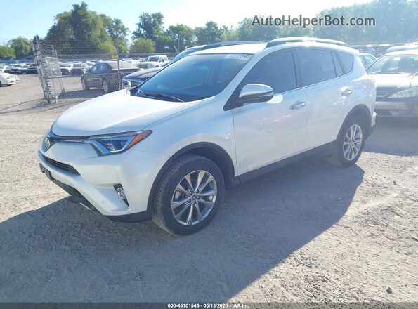2T3YFREV1HW376207 2017 TOYOTA LIMITED White Vista tres cuartos delantera izquierda