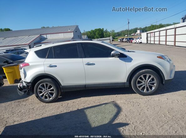 2T3YFREV1HW376207 2017 TOYOTA LIMITED White Vista del cuadro de instrumentos