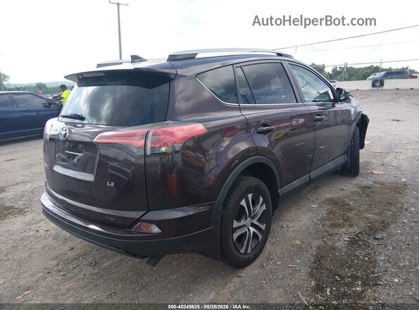 2T3ZFREV2HW346881 2017 TOYOTA RAV4 Purple Rear right