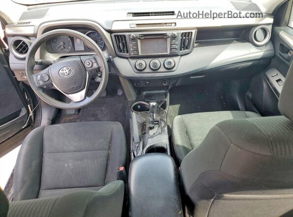 2T3ZFREV2JW495121 2018 TOYOTA RAV4 Black Widok deski rozdzielczej