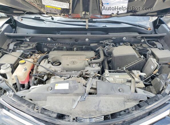 2T3ZFREV2JW495121 2018 TOYOTA RAV4 Black Widok komory silnika