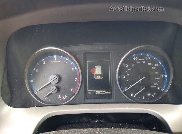 2T3ZFREV2JW495121 2018 TOYOTA RAV4 Black Widok zestawu wskaźników
