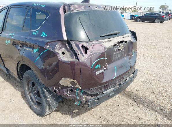 2T3ZFREV3HW372602 2017 TOYOTA RAV4 Бордовый Вид спереди