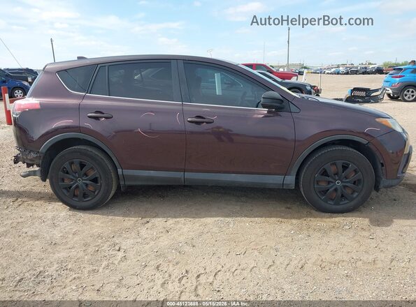 2T3ZFREV3HW372602 2017 TOYOTA RAV4 Бордовый Панорамный вид салона 360°