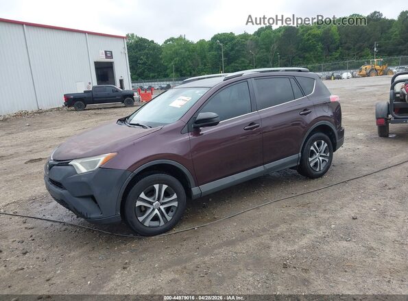 2T3ZFREV3JW422727 2018 TOYOTA RAV4 Purple Vista tres cuartos delantera izquierda