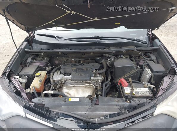 2T3ZFREV3JW422727 2018 TOYOTA RAV4 Purple Vista trasera