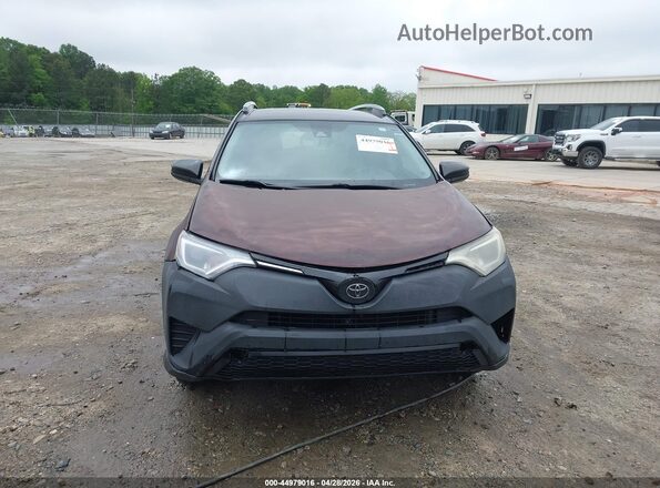 2T3ZFREV3JW422727 2018 TOYOTA RAV4 Purple Vista del cuadro de instrumentos