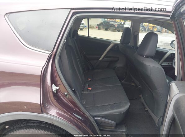 2T3ZFREV3JW422727 2018 TOYOTA RAV4 Purple Vista de la etiqueta del VIN