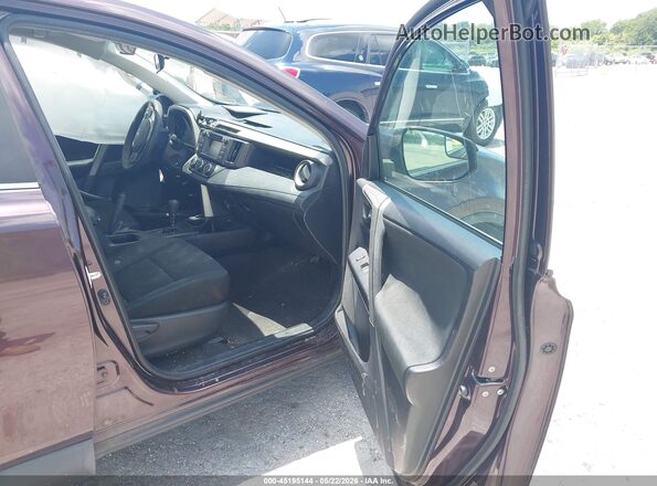 2T3ZFREV3JW431508 2018 TOYOTA RAV4 Maroon Front interior view