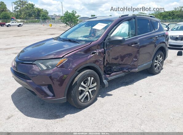 2T3ZFREV3JW431508 2018 TOYOTA RAV4 Maroon Front left